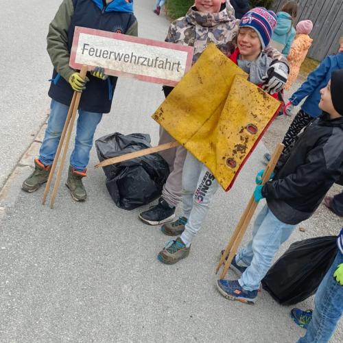 Müll sammeln 3abc