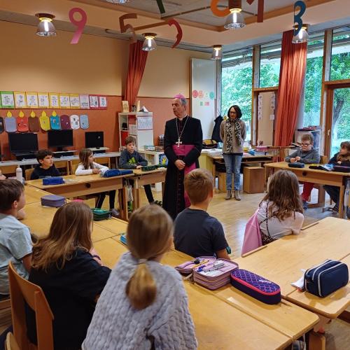Besuch vom Weihbischof 