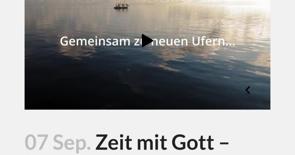 Zeit mit Gott