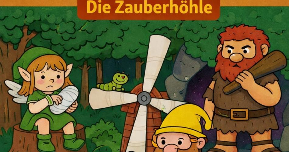 Ein Bild mit vielen Märchenfiguren